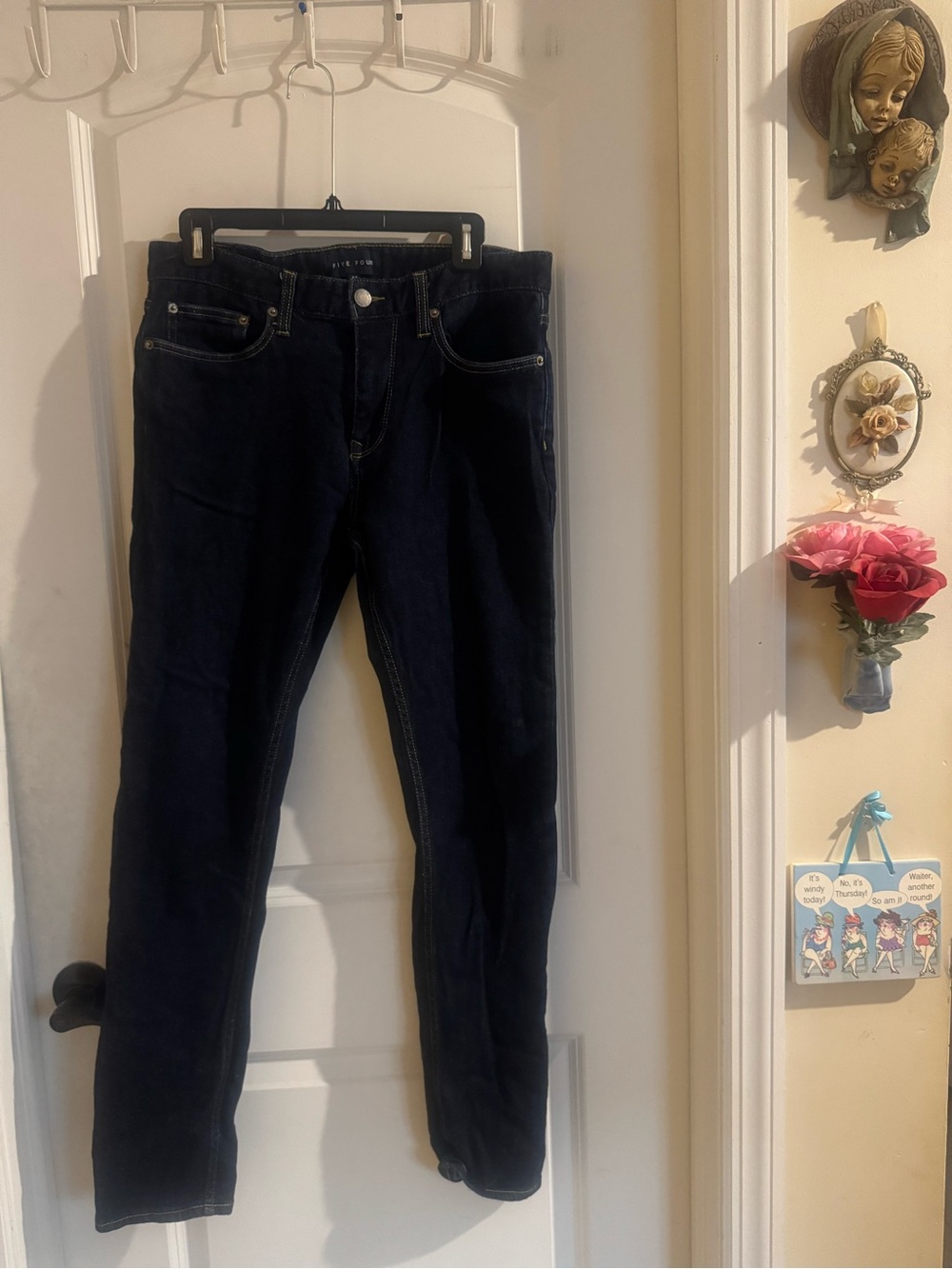 Five Four Women’s Skinny Jeans in Dark Blue